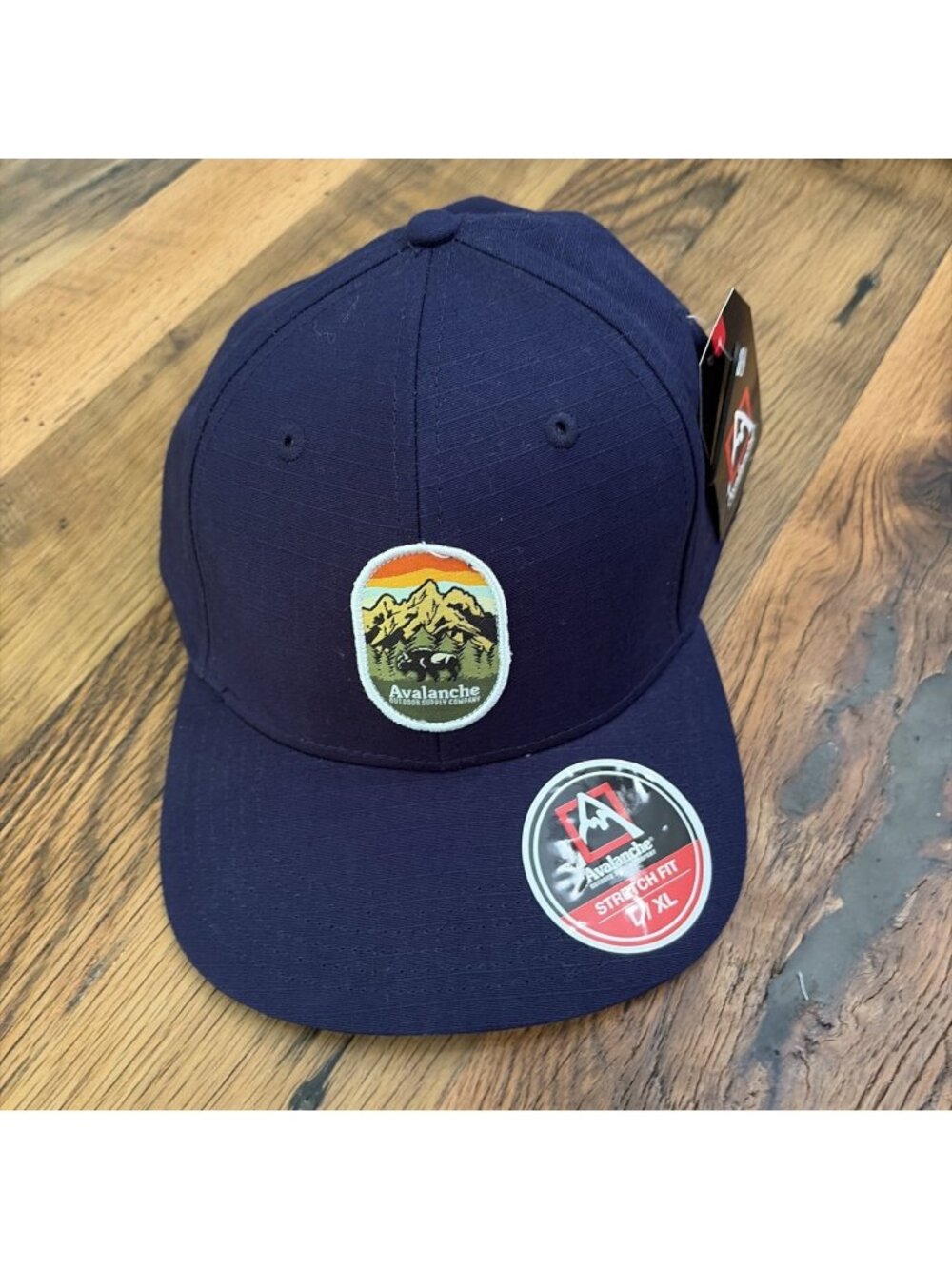 Avalanche Outdoor Supply Co Men’s NWT Stretch For Hat L/XL Blue Buffalo
